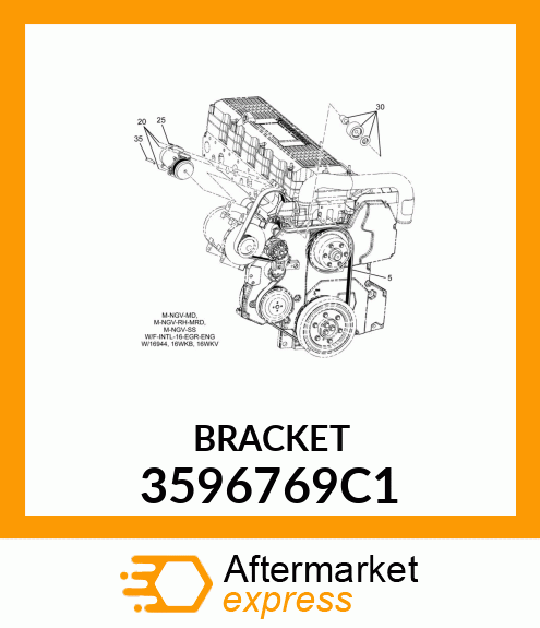 BRACKET 3596769C1