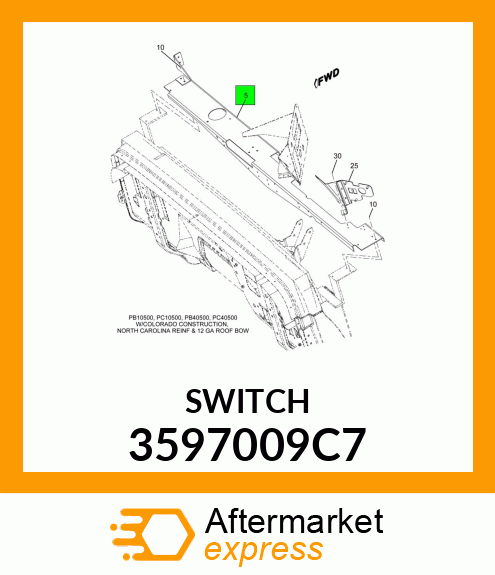 SWITCH 3597009C7