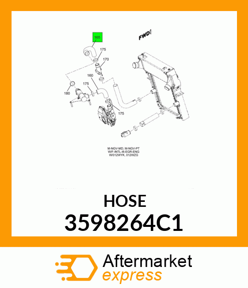 HOSE 3598264C1