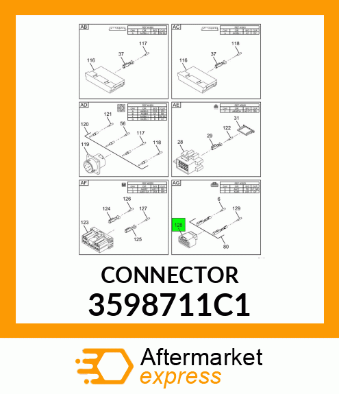 CONNECTOR 3598711C1