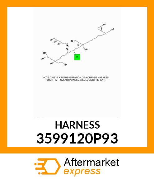 HARNESS 3599120P93