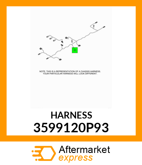 HARNESS 3599120P93