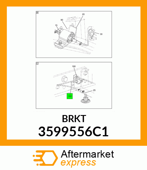 BRKT 3599556C1