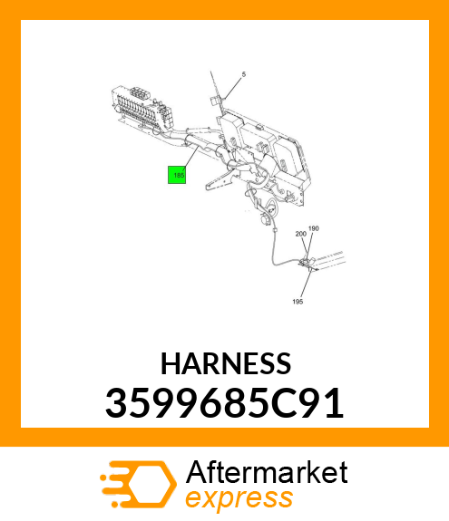 HARNESS 3599685C91