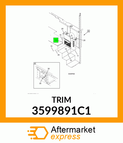 TRIM 3599891C1