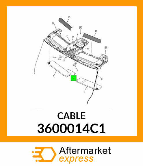 CABLE 3600014C1