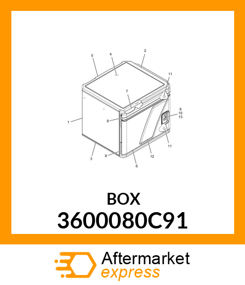 BOX 3600080C91