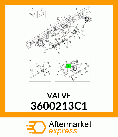 VALVE 3600213C1