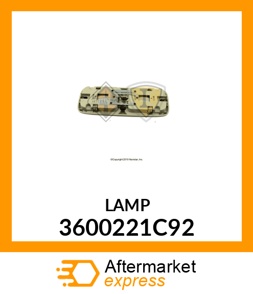 LAMP 3600221C92