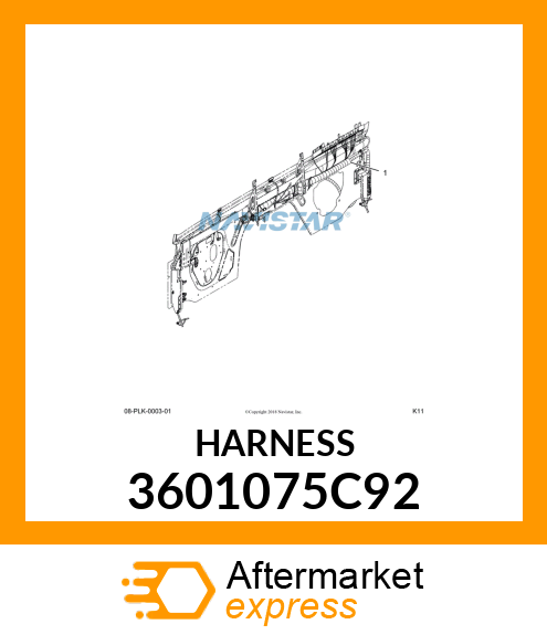 HARNESS 3601075C92