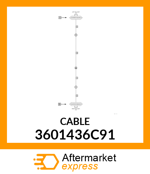 CABLE 3601436C91