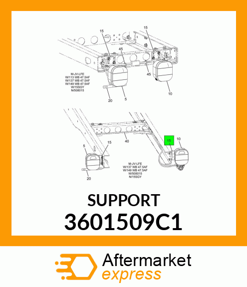 SUPPORT 3601509C1