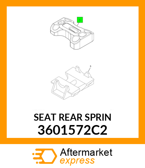 SEAT_REAR_SPRIN 3601572C2