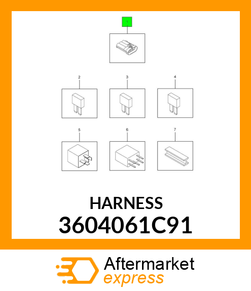 HARNESS 3604061C91