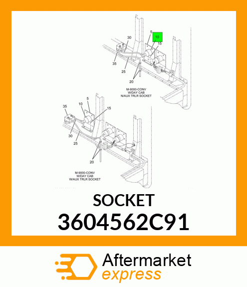 SOCKET 3604562C91