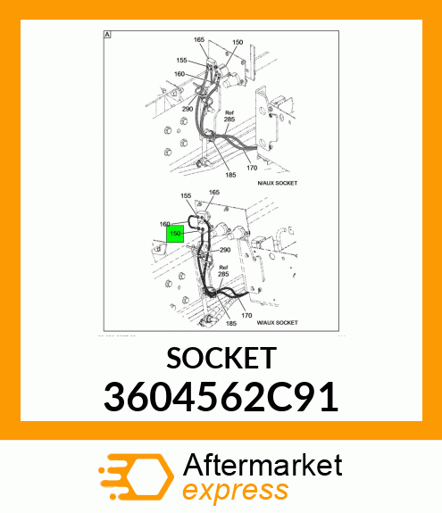 SOCKET 3604562C91