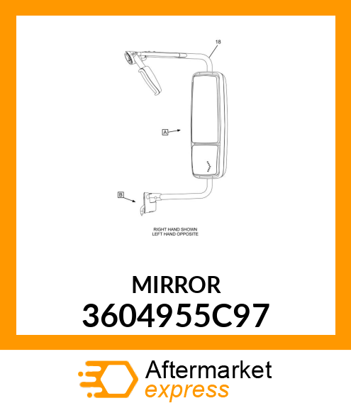 MIRROR 3604955C97