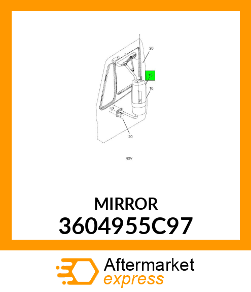 MIRROR 3604955C97