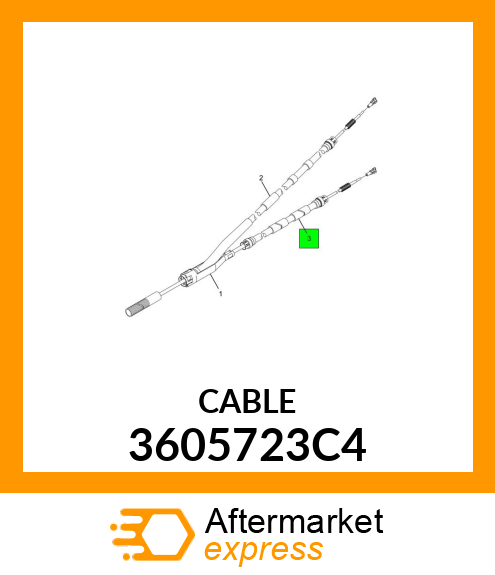 CABLE 3605723C4