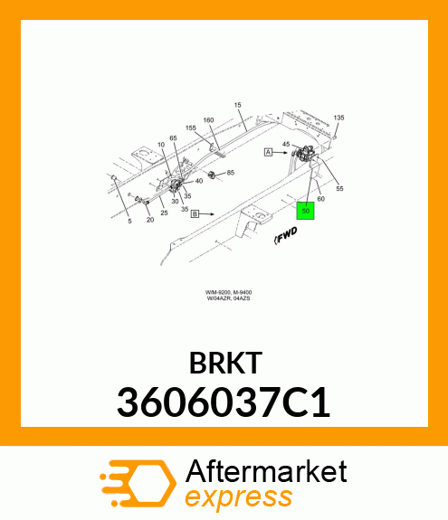 BRKT 3606037C1