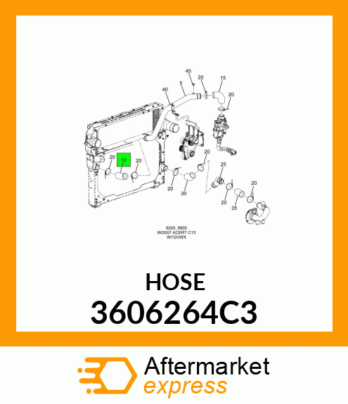 HOSE 3606264C3