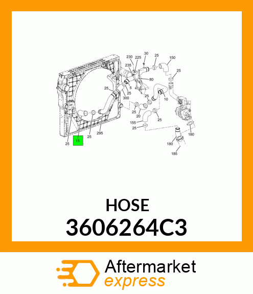 HOSE 3606264C3