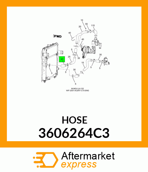 HOSE 3606264C3