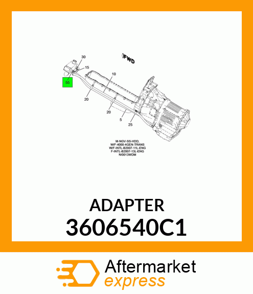 ADAPTER 3606540C1