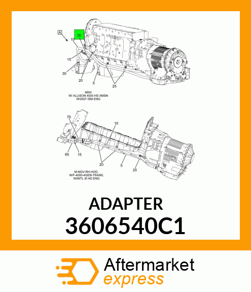 ADAPTER 3606540C1