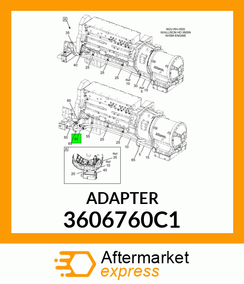 ADAPTER 3606760C1