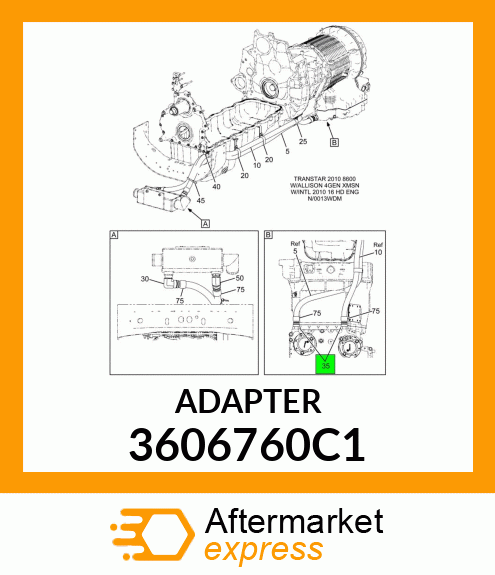 ADAPTER 3606760C1