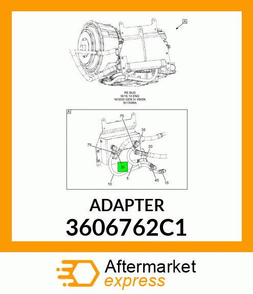 ADAPTER 3606762C1