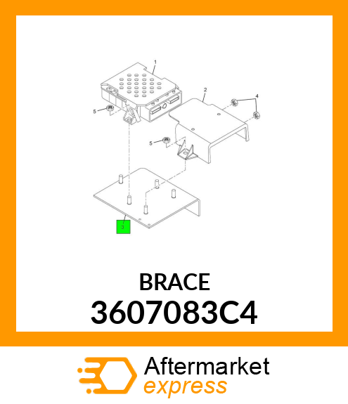 BRACE 3607083C4