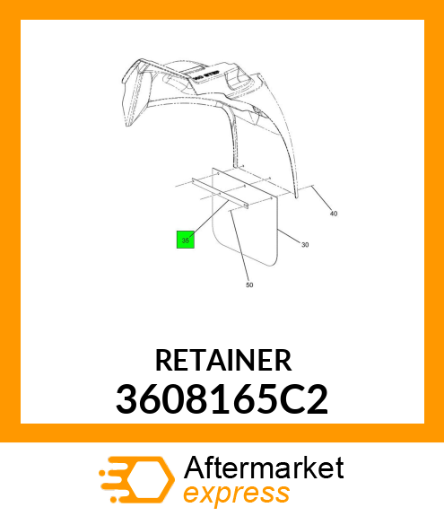RETAINER 3608165C2