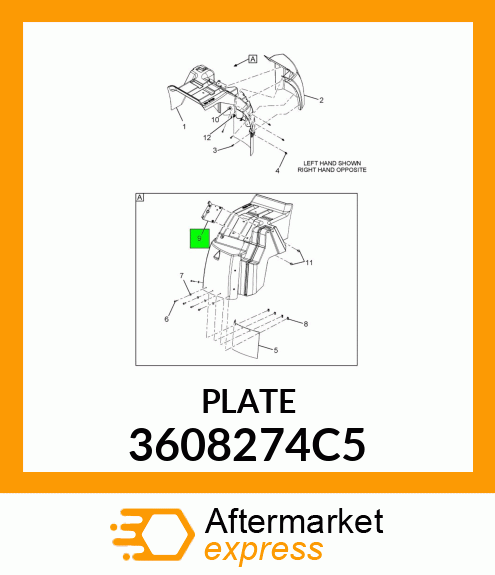 PLATE 3608274C5