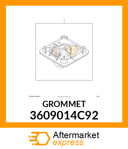 GROMMET 3609014C92