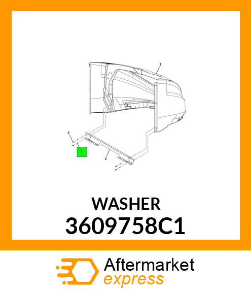 WASHER 3609758C1