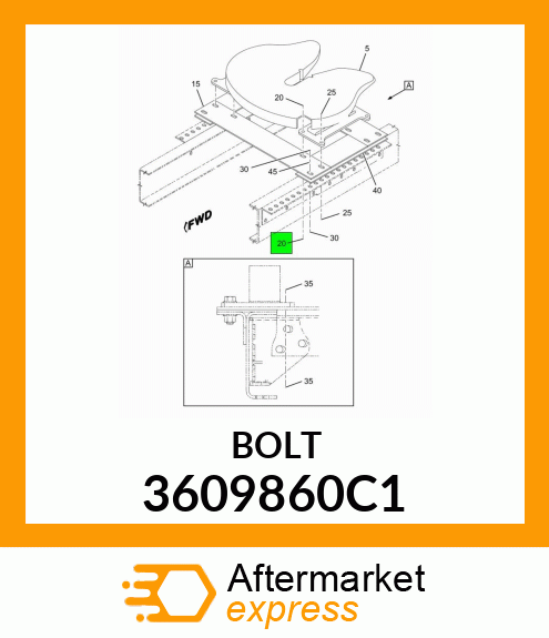 BOLT 3609860C1