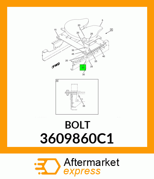 BOLT 3609860C1