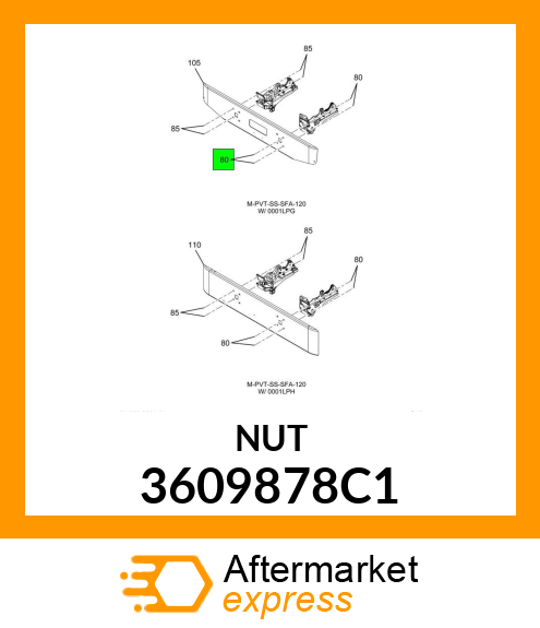 NUT 3609878C1