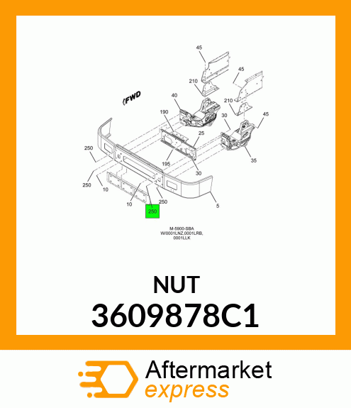 NUT 3609878C1