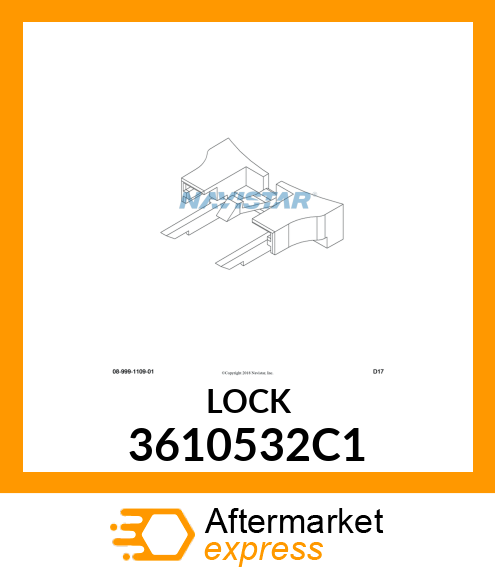 LOCK 3610532C1