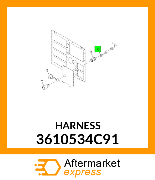 HARNESS 3610534C91