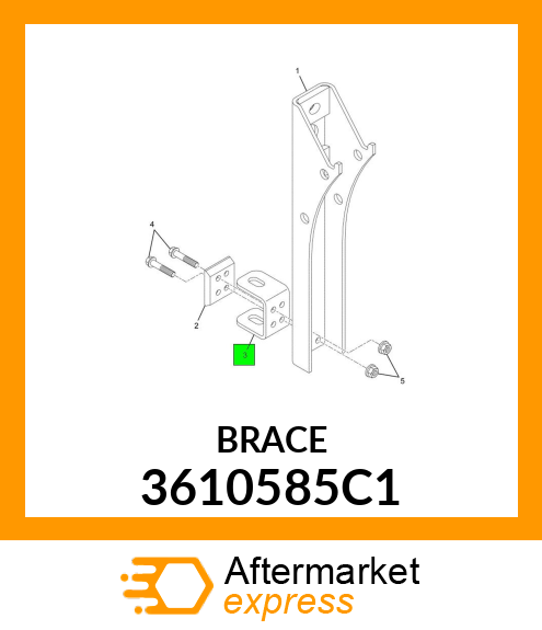 BRACE 3610585C1