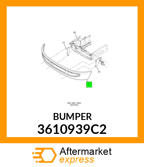 BUMPER 3610939C2