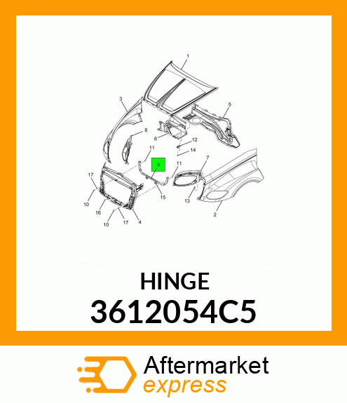 HINGE 3612054C5