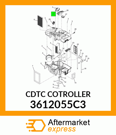 CDTCCOTROLLER 3612055C3