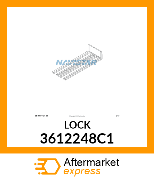 LOCK 3612248C1