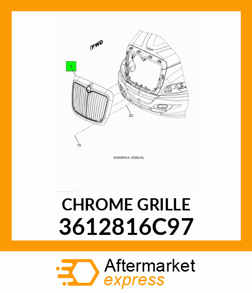 CHROME_GRILLE 3612816C97