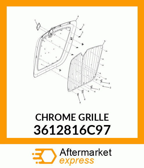 CHROME_GRILLE 3612816C97